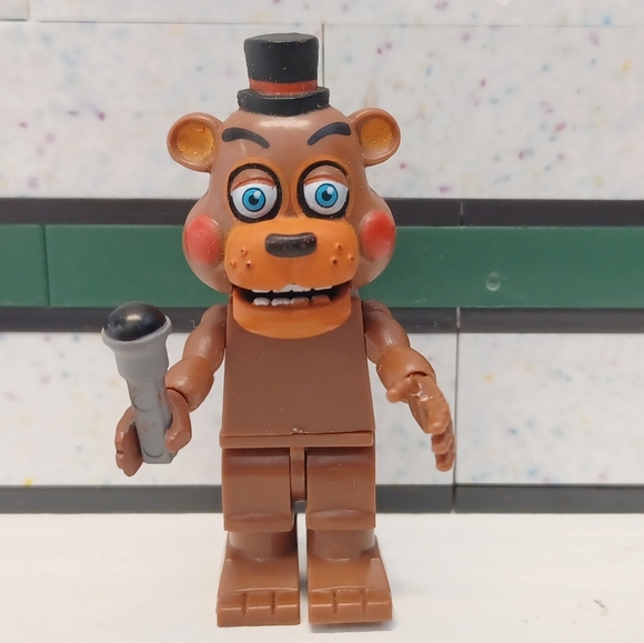 FNAF McFarlane Party Room Building Set #12692 Five Nights At Freddy's Incomplete - Picture 8 of 12